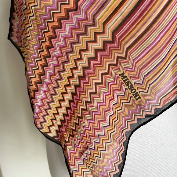 Missoni 100% Silk Scarf - Picture 6 of 7